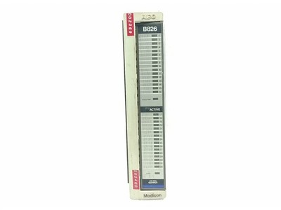 AEG MODICON AS-B826-032 P/N-B826-000 OUTPUT MODULE S/N-0043301