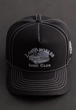 Los Angeles Sushi Club. LASC x MC 5 Panel Flat Bill Trucker. New With Tags