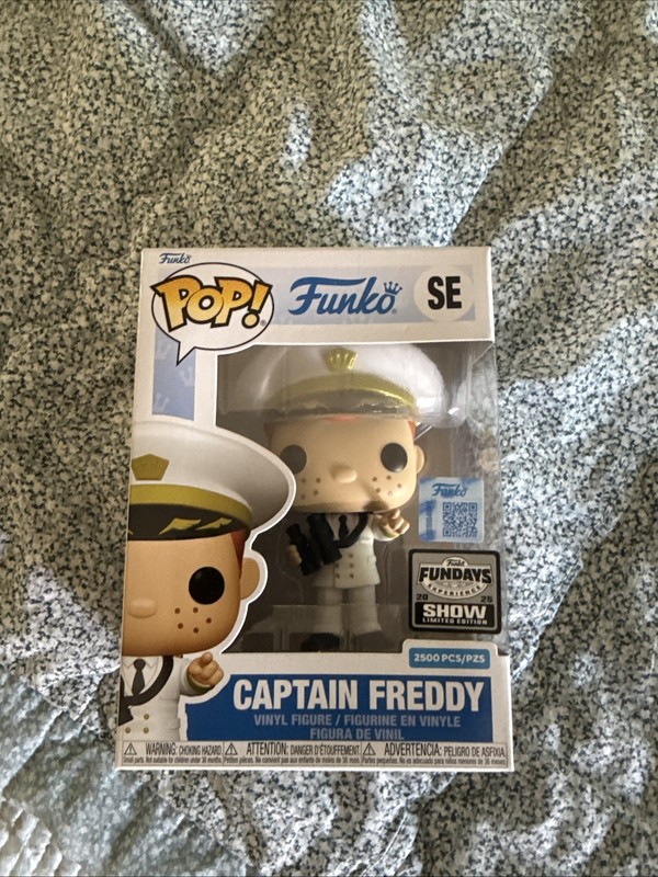FUNKO FUNDAYS QUEST FOR THE GRAIL 2025 POP! CAPTAIN FREDDY LE2500 HOLLYWOOD