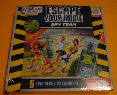 Escape Room - Das Spiel Family Edition ''Escape your Home Spy Team''