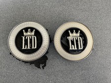 1965 Ford Galaxie 500 Ltd Roof Side Sail Panel Emblem Pair Oem 65