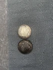 Silver Dollar Coin Set 2 Pie 1885 And 1893 Pluribus