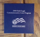 2008-P Proof 90% Silver Dollar Bald Eagle Commemorative Coin Program OGP