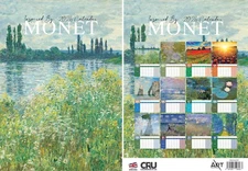 Monet 2026 Calendar - A3 Size 30 x 42 cm