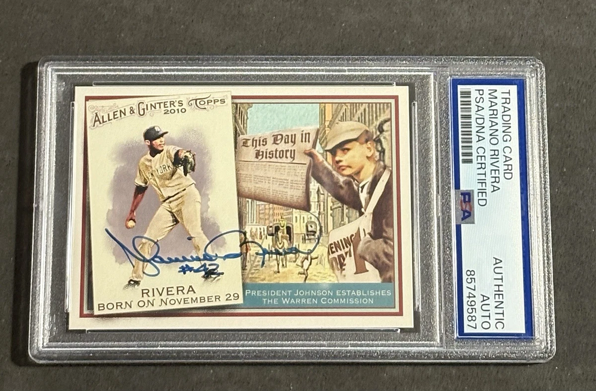 Topps Mariano Rivera 2010 Season Baseball Sports Trading Cards