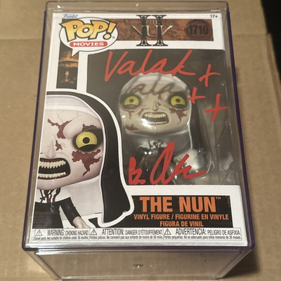 #ad Bonnie Aarons Signed The Nun #1710 Funko w Hard Armor And COA $106.25