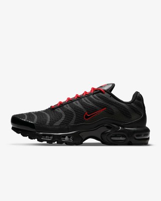 air max plus black reflective