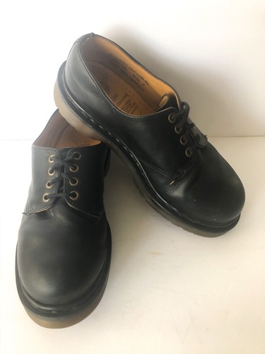 Dr. Martens Vintage England 1561/34 Black Leather 4-Eye Oxfords Men's UK  6/US 7 | eBay
