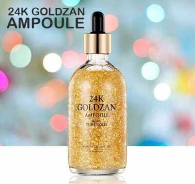 24K Gold Facial Serum MAISON DE NATURE 24K Goldzan Ampoule Pure