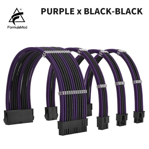 FORMULAMOD Sleeved Extension Cable Kit 30cm for Power Supply to Motherboard GPU - Picture 23 of 23