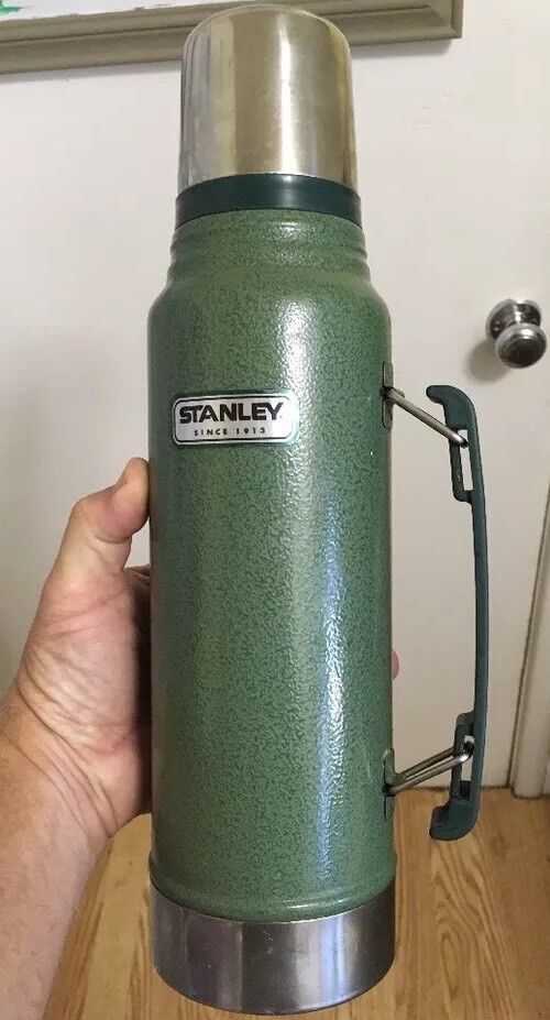 STANLEY Coffee Thermos Hot Liquid EN12546-1 Stainless Steel 1.1 qt / 1.0L  Green