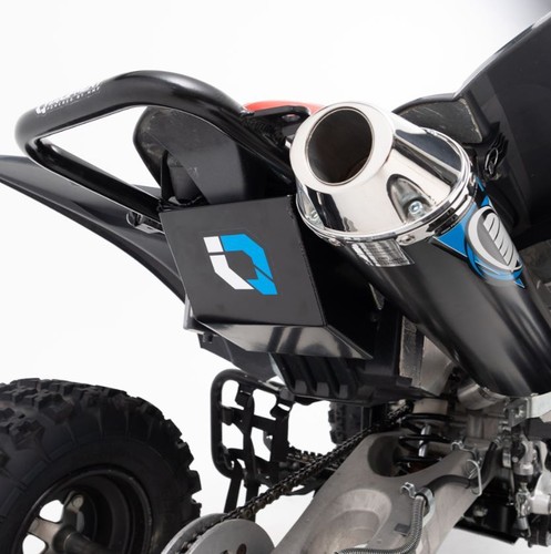 HMF Racing Rear Tail Light Eliminator Block Off Plate Guard Black Yamaha YFZ450R - Picture 2 of 3
