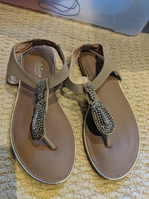 ethnic flat sandals