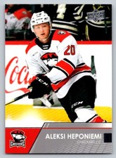 Aleksi Heponiemi 2021-22 Upper Deck AHL #64 Charlotte Checkers