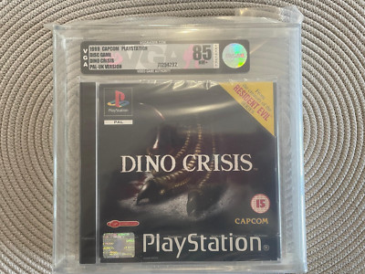 Dino Crisis 1999 Playstation 1 NEU Sealed VGA 85 NM+ PAL/UK