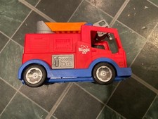 2021 Blippi Plastic Fire Truck w/Sound Batteries Included Pre-Owned/No Box d2