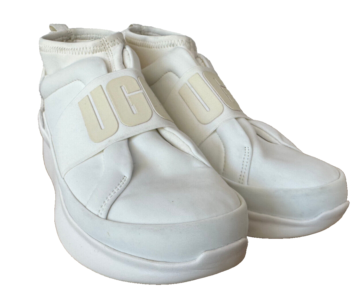 Ugg Neutra Sneaker Treadlite 1095097 Shoe NIB New Size White In Box Slip  On