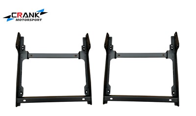 2x Crank Motorsport Low profile seat base frame to suit Recaro CS seat Sportster