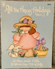 ALL THE HAPPY HOLIDAYS VOL. 3 Decorative Painting Book PAT OLSON