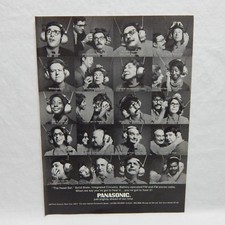 PANASONIC 1969 VINTAGE ADVERTISING MAGAZINE PAGE (#DEC69)