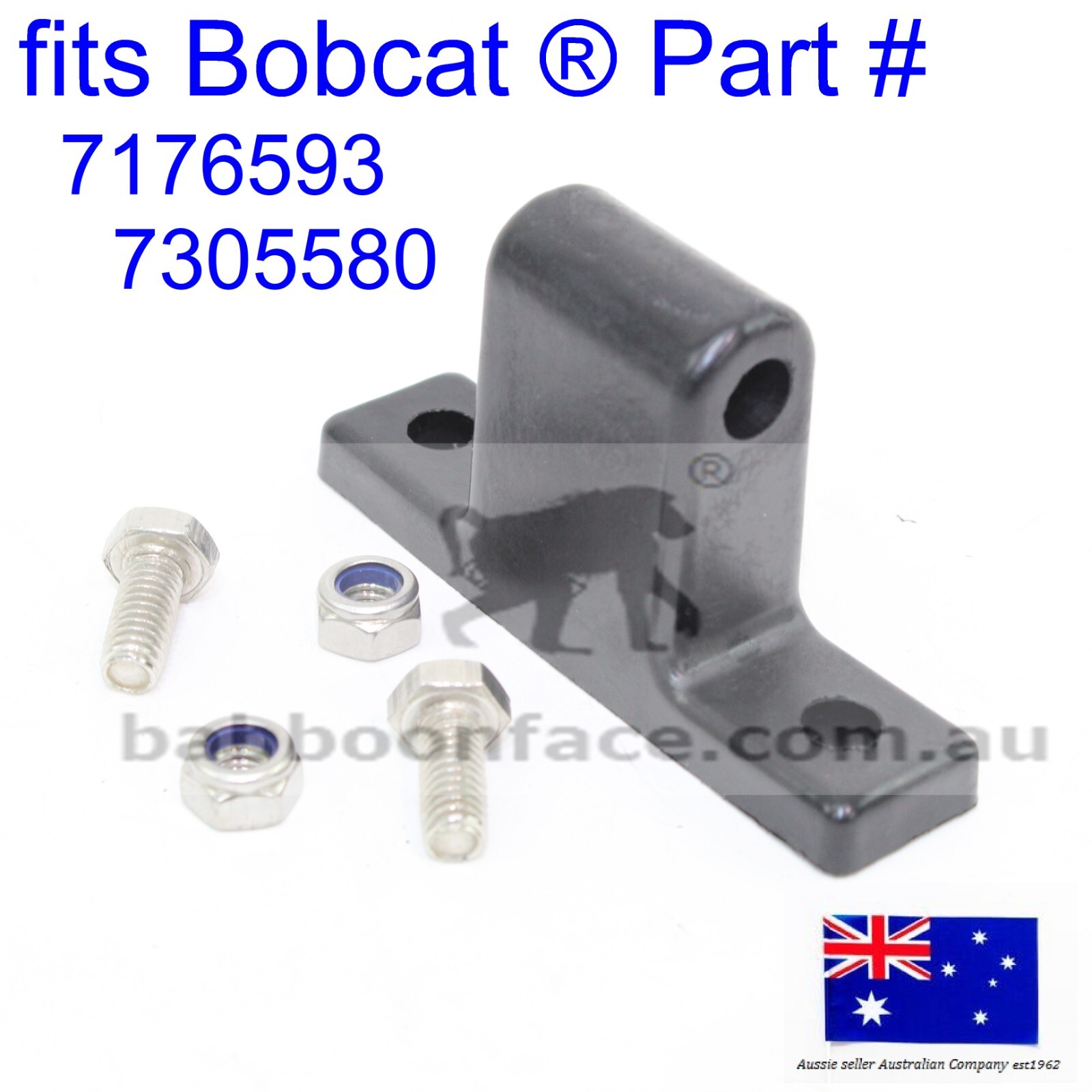 for Bobcat Front Cab Door Frame Hinge Mount 7176593 T630 T64 T650 T66