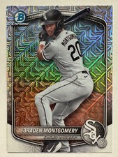 Braden Montgomery 2025 Bowman Chrome Mega Box Mojo Refractor #BCP-132