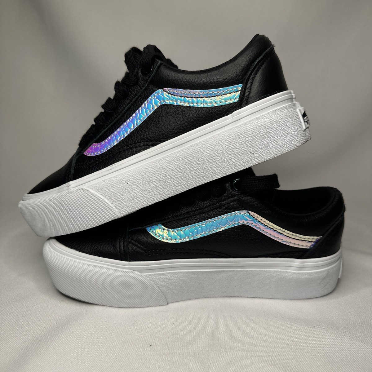 Size Women's- VANS Old Skool Holo Sidestripe Black 2022