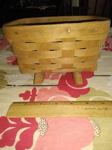 longaberger baby cradle basket