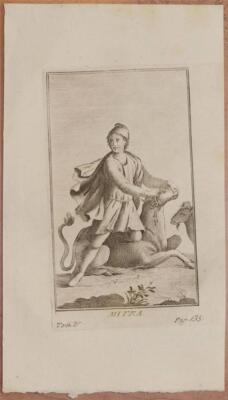 XILOGRAFIE MITRA INDUISMO INDUISM MYTHOLOGIE DECLAUSTRE 1700 ZABALLI