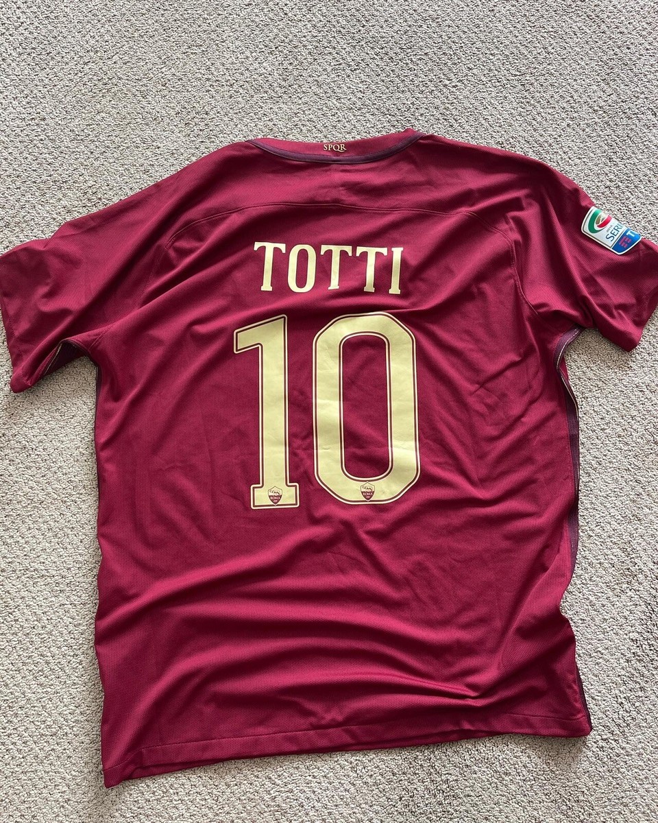 Maglia Roma TOTTI player issued 2016/17 Derby Special No Match