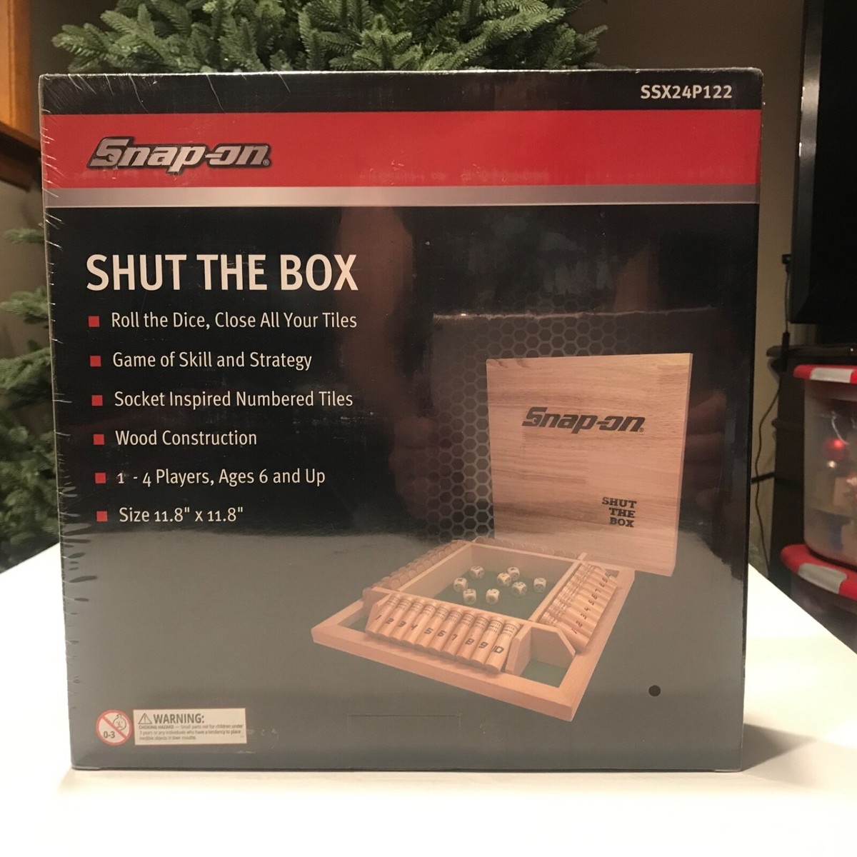 Snap-on Drop-A-Chip ボードゲーム Snap-On Shut The Box Game - Brand New Sealed - SSX24P122 | eBay