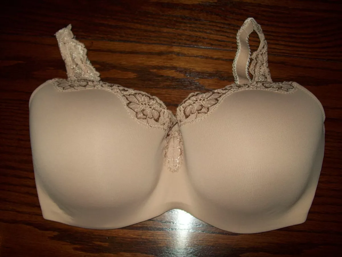 NWT LE MYSTERE LACE TISHA BRA FULL FIT 965 NATURAL