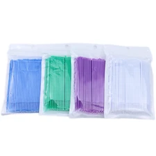 Disposable Dental Micro Brush Cleaning Swab Tooth Applicators 1.0/1.5/2.0/2.5mm