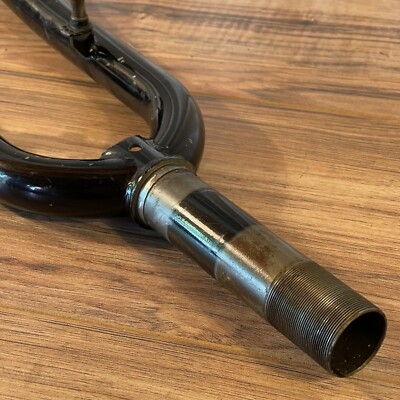 Vintage 1 1/4 Oversize Evolution MTB Rigid Fork 26 Threaded 129mm