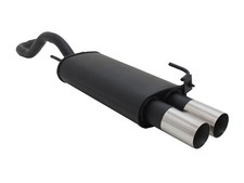 Terminale di Scarico Sportivo NOVUS 2x76 RL per VOLKSWAGEN Polo (6N1/6N2)