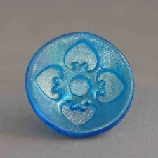 Statement Ring-Cocktail Ring-Fused Iridescent Glass-Handmade in USA