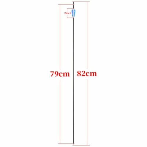 31" Carbon Arrows SP1000 ID4.2mm Archery Quiver Compound Bow Hunting Target - Picture 2 of 14