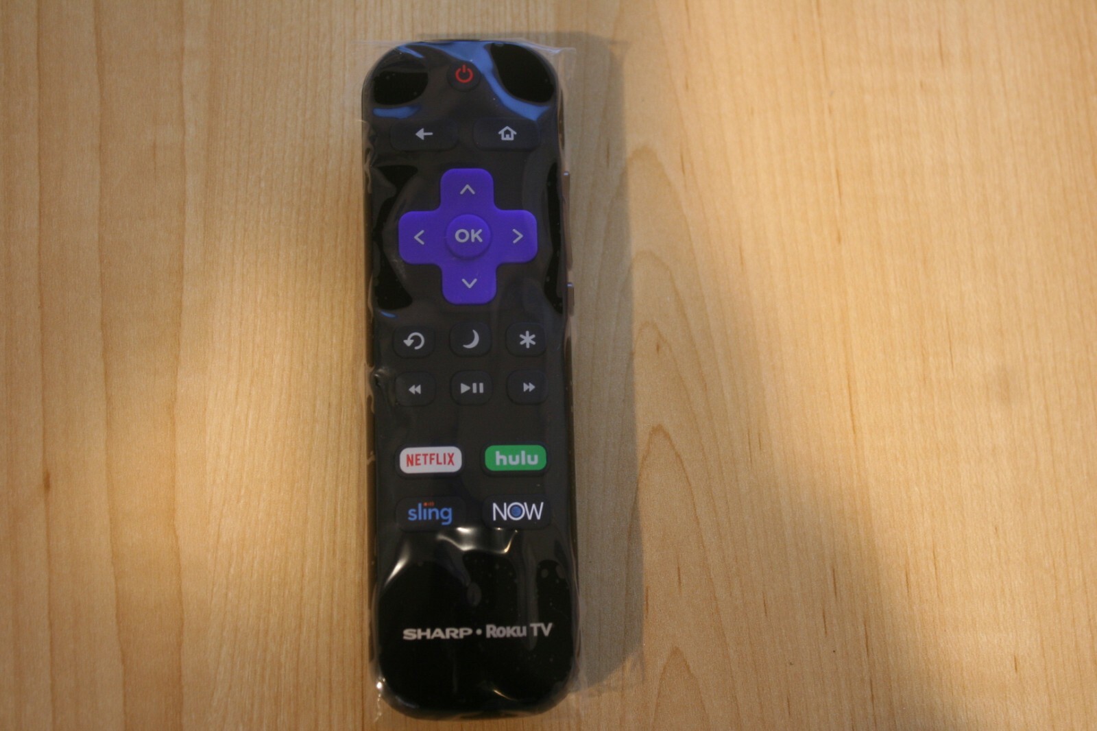 Genuine Sharp LCRCRUS20 Shine Face Roku TV Remote Control eBay
