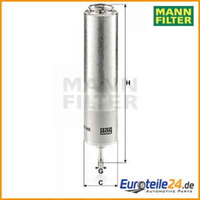 Fuel Filter Mann Filter WK5001 for BMW 3 Series Touring 3 Series