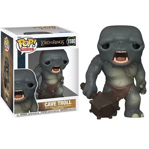FUNKO POP! MOVIES LORD OF THE RINGS CAVE TROLL 1580 15CM SIGNORE DEGLI ANELLI - Imagen 3 de 5