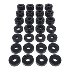 Polygraphite Body Mount Bushings For 1964 Oldsmobile Cutlass Pontiac Tempest