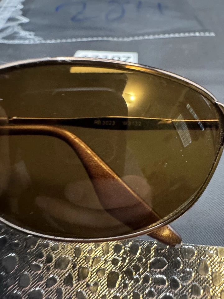 Ray Ban RB3023 W3132 Brown Highstreet Sunglasses Italy W/ Brown Lens Bausch Lomb - Image 2 of 4