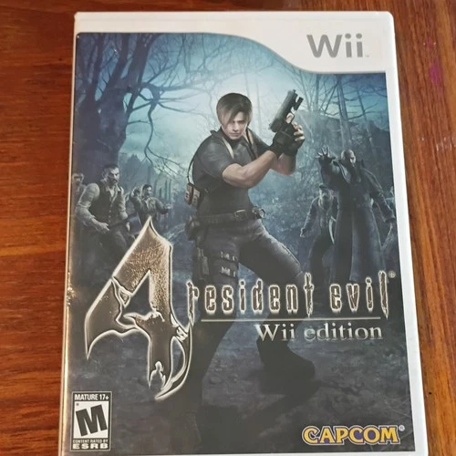 Capcom Resident Evil 4 Wii Edition Nintendo Wii 2007 M Action NTSC Manual