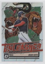 2021 Panini Donruss Optic Unleashed Holo Prizm Juan Soto #UNL7 n0c