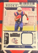 2024 Panini Contenders Rookie Ticket  Jalynn Polk New England Mem