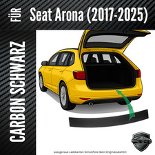 Ladekantenschutz Lackschutzfolie für Seat  Arona   Carbon schwarz 190µm