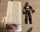 1984 Dreadnok Zartan G.I. GI Joe File Card Leg Chest Shield Figure Needs O-ring