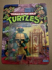 1988 Playmates TMNT Ninja Turtles MICHAELANGELO 5004 NEW UNPUNCHED