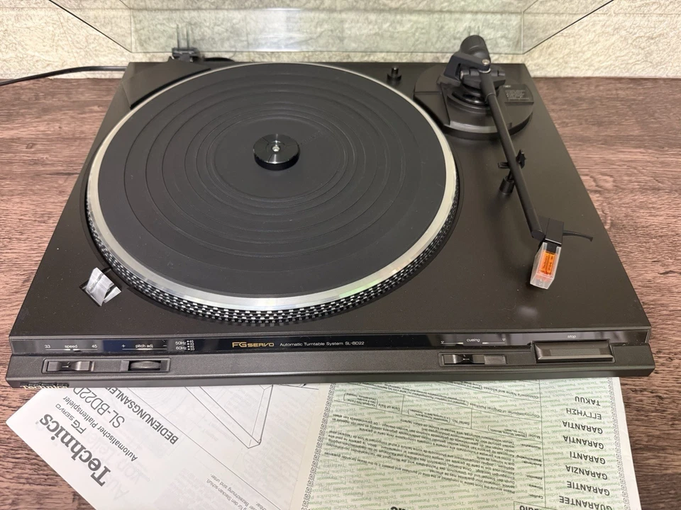 Technics SL-BD22 Giradischi - Belt-Drive Fully-Automatic Turntable System - Immagine 2 di 4
