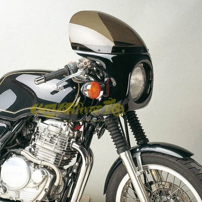 EMGO VIPER Windschutzscheibe für Motorrad Cafe Racer und für Vintage Modelle Umbauten